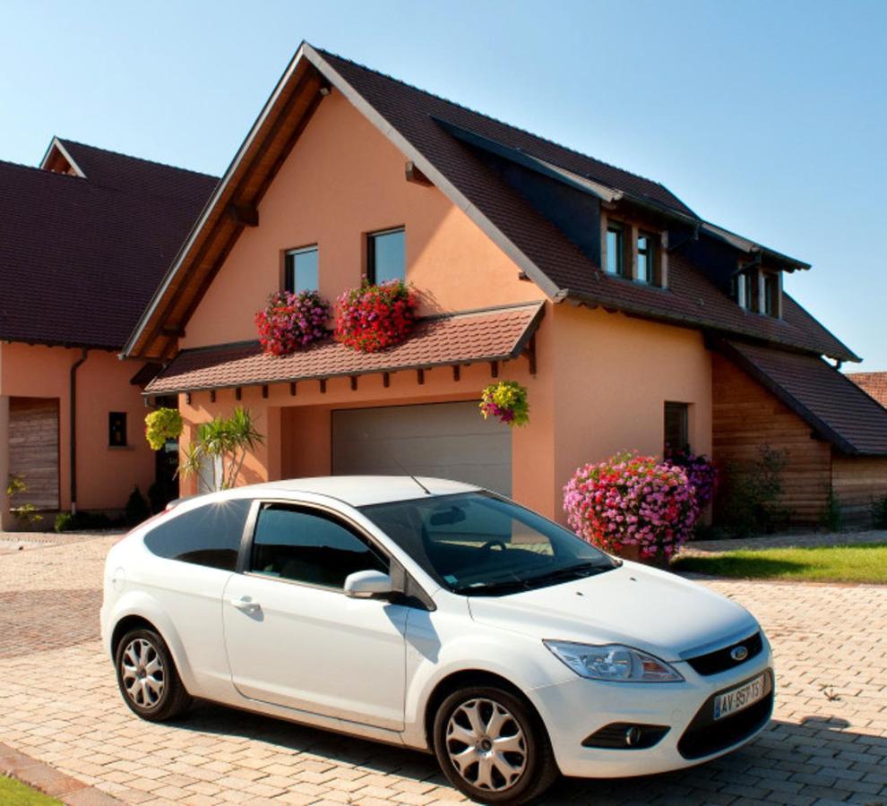 Maison Accueillante A Ebersheim Avec Vue Sur Les Montagnes Exterior photo